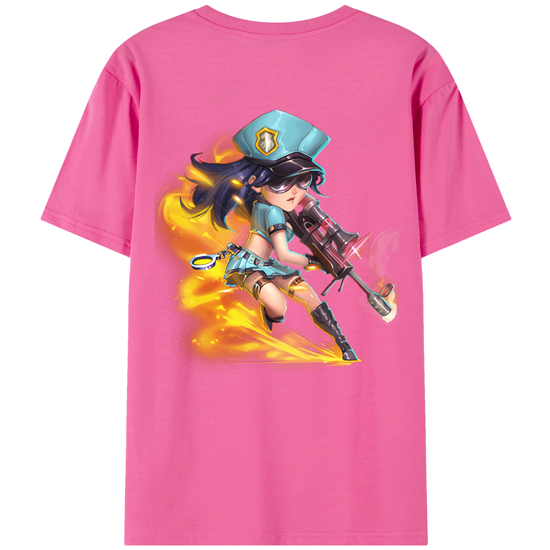 リーグ・オブ・レジェンド League of Legends LOL レディース半袖Tシャツ(バックプリント)